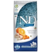 N&D Ocean Morina Balığı, Balkabağı ve Portakal Adult Medium-Maxi Köpek Maması 2,5 Kg - Thumbnail