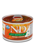 N&D Pumpkin Geyik ve Balkabağı Mini Köpek Konservesi 140 Gr - Thumbnail