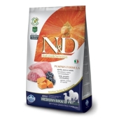 N&D Pumpkin Kuzu ve Yaban Mersini Adult Medium-Maxi Tahılsız Köpek Maması 2,5 Kg - Thumbnail