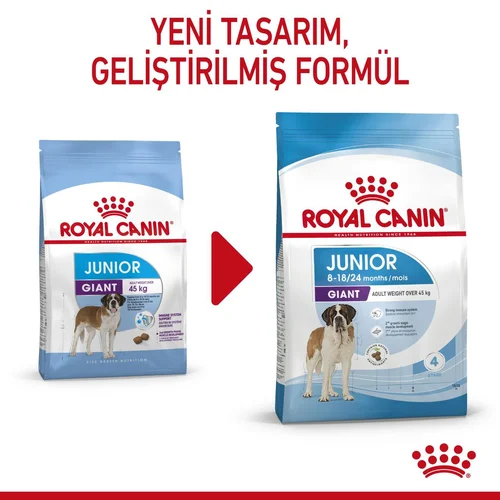 Royal Canin Giant Junior Dev Irk Köpek Maması 15 Kg - Thumbnail