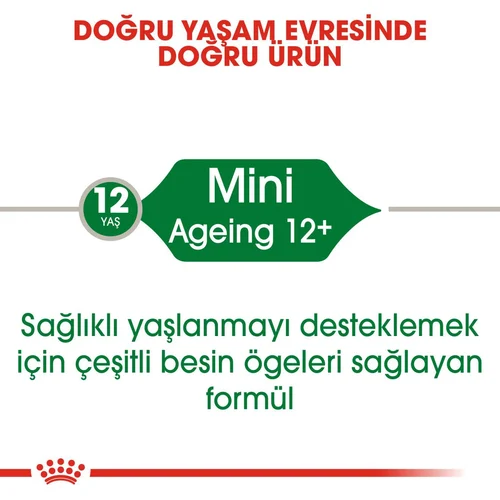 Royal Canin Mini Ageing +12 Gravy Pouch Köpek Yaş Mama 12*85 gr - Thumbnail